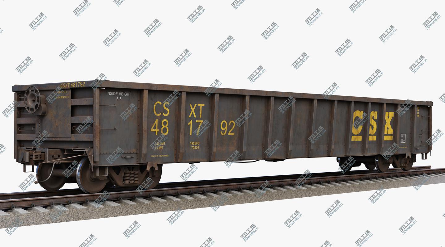 images/goods_img/2021040162/Coal Gondola Open Top Car E534 3D/3.jpg